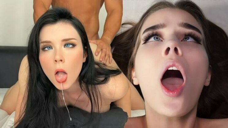 [PornForce] -  Ahegao Orgasm Compilation: Facial, Cumshot, and Shaved Pussy - Steven - Ivan - Sweetie Fox - Laruna Mave - Black Bull