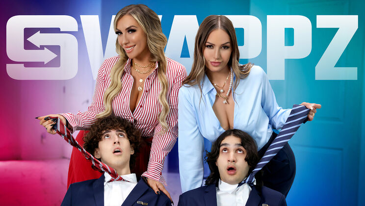 [MomSwap] - Old Meets Young in a Steamy Foursome with Desiree & Mia - Desiree Dulce - Elias Cash - Mia James - Dylan Ledger