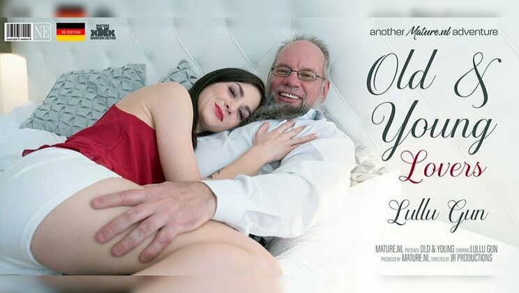 Young Brunette Lullu Gun Fucks Older Attila The Hun