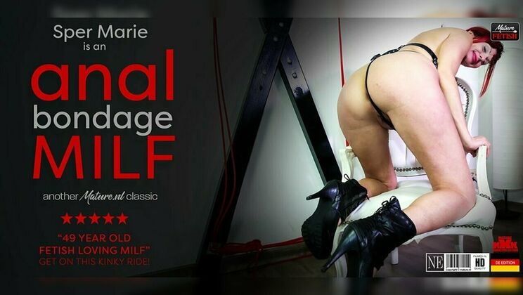 [Mature.nl] - German Redhead MILF Sper Marie in Anal Bondage - Philippe Soine - Sper Marie (EU)