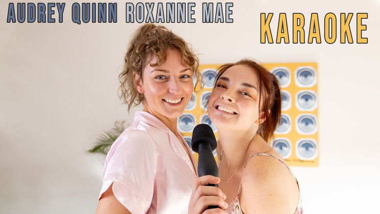 [GirlsOutWest] - Audrey Quinn & Roxanne Mae - Hot Australian Karaoke - Audrey Quinn - Roxanne Mae