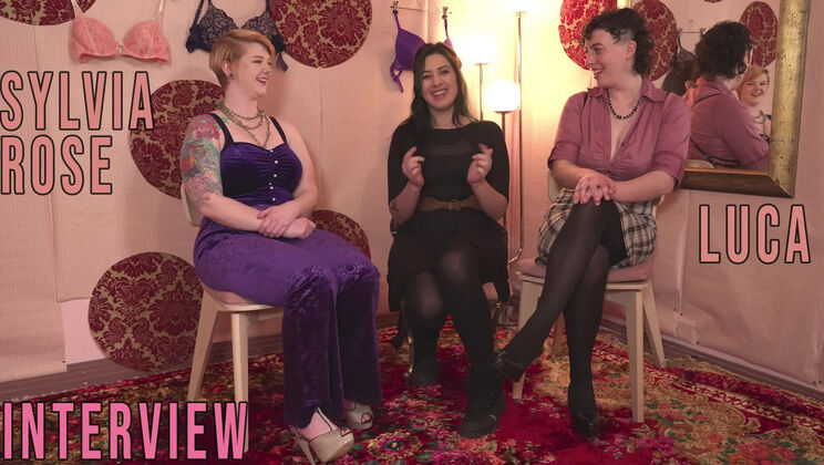 [GirlsOutWest] - Behind the Lingerie: Luca and Sylvia Rose