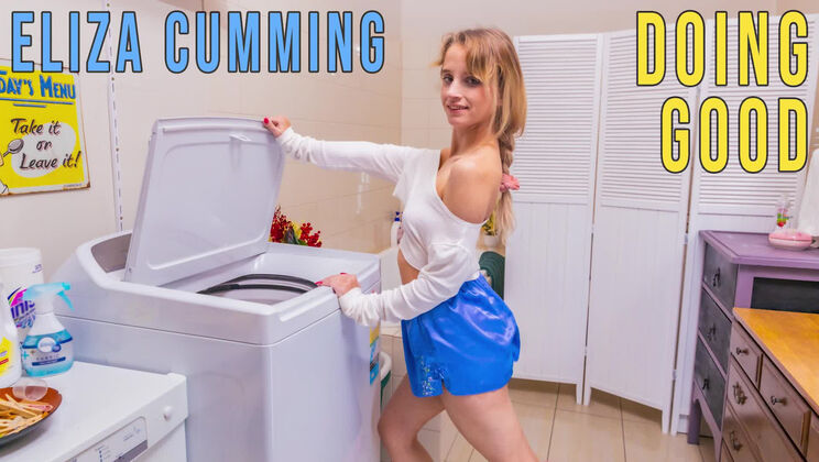 [GirlsOutWest] - Petite Eliza Cumming: Big Masturbation - Eliza Cumming