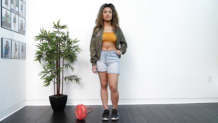 [NetVideoGirls] - Ava's Blowjob and Doggystyle Audition - Ava