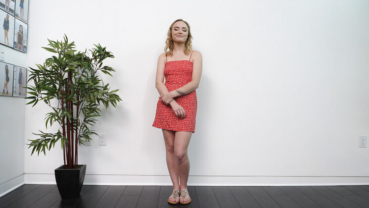 [CastingCouchHD] - Ashley Gets a Creampie Audition - Ashley