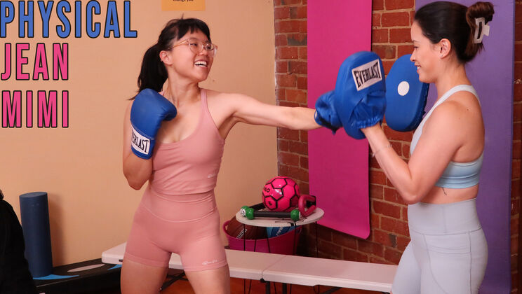 [GirlsOutWest] - Physical Attraction: Jean & Mimi Lesbian - Jean - Mimi P