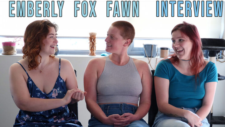 [GirlsOutWest] - Fawn, Fox, and Emberly: Aussie Sex Interview - Fox - Fawn - Emberly