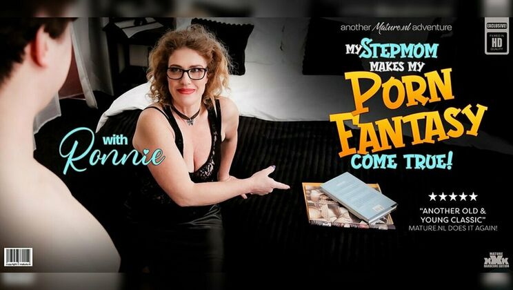 [Mature.nl] - Stepmom Ronnie and Stepson's Cowgirl Sex