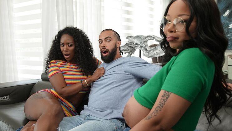 [RKPrime] - Threesome with Two Busty Babes and a Big Cock - James Angel - Advoree - Charlotte Lavish