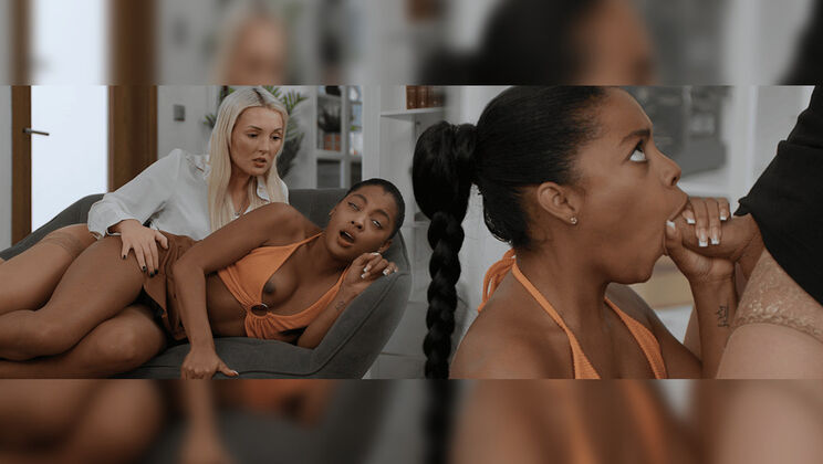 [FutanariXXX] - Therapy Session of Deepthroat and Blowjob with Sofi and Lovita