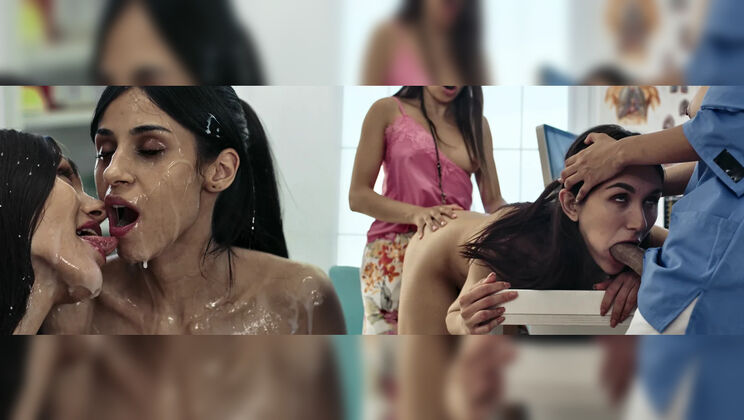 [FutanariXXX] - Jadilica's Big Tits Blow Job Clinic with Friends