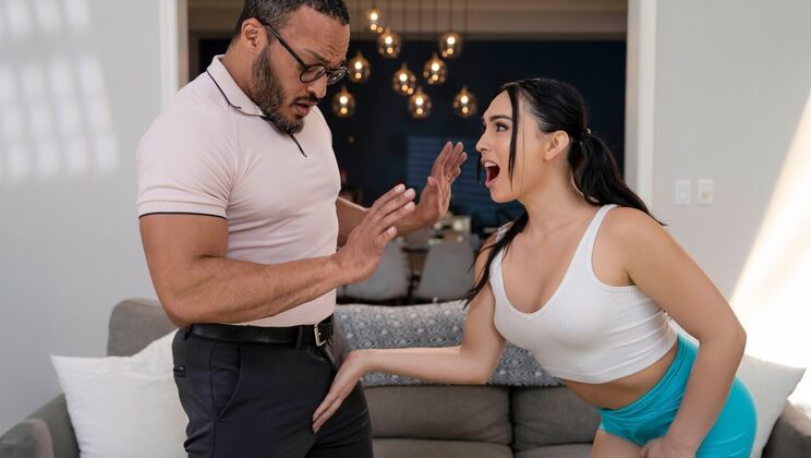 [TransSensual] - Asian Shemale Stepdaughter Gets Doggystyle - Dillon Diaz - Ember Fiera