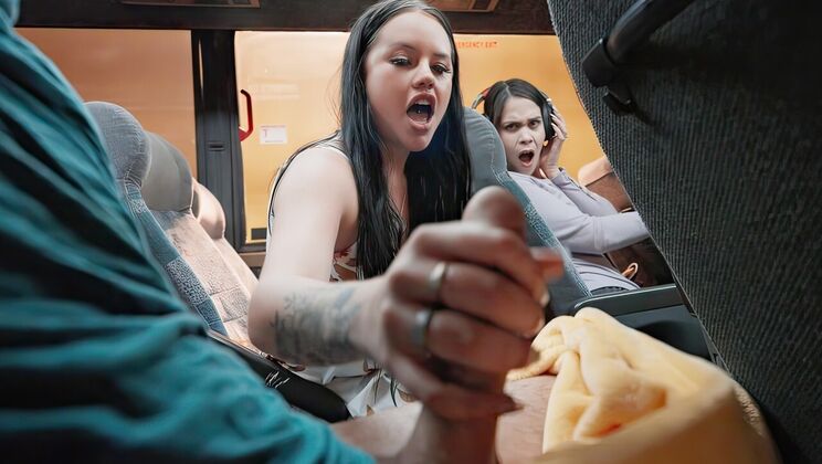 [MOFOS] - Madalina Moon's Bus Ride BJ