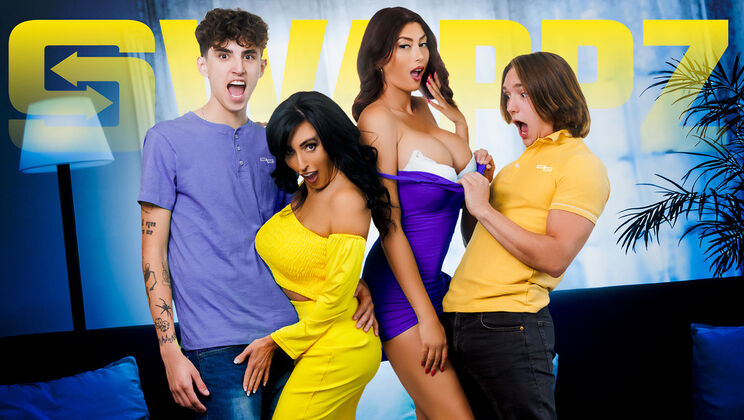 [MomSwap] - A Twisted Night of Spanking and Fun - Lola Pearl - Dylan Ledger - Abi James - Axel Haze