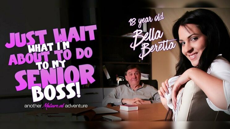 [Mature.nl] - British Boss Has Old and Young Sex with Bella Beretta