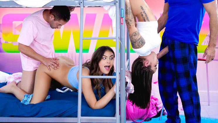 [DaughterSwap] - Spanking and Gagging in College Swap