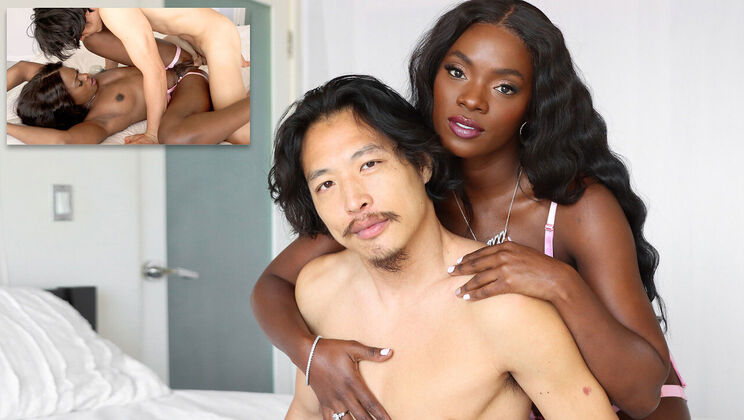 Intense Cum in Mouth with Ana Foxxx & Leo Vice