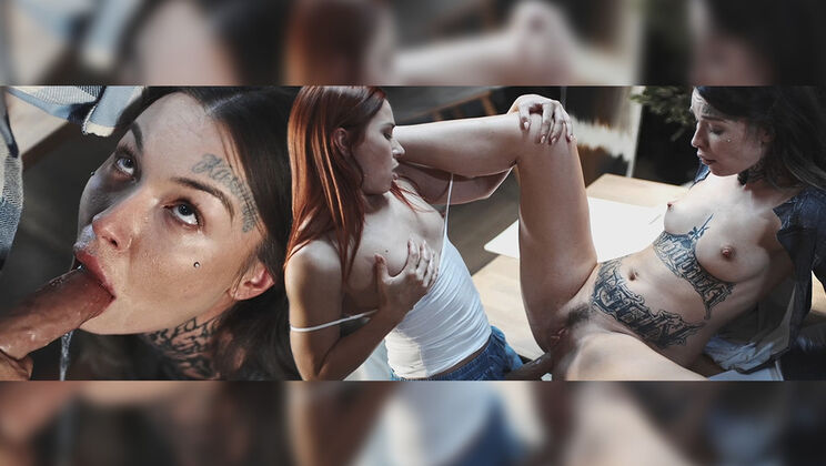 [FutanariXXX] - Getting Set for an Anal Exhibition - Tabitha Poison - Clemence Audiard