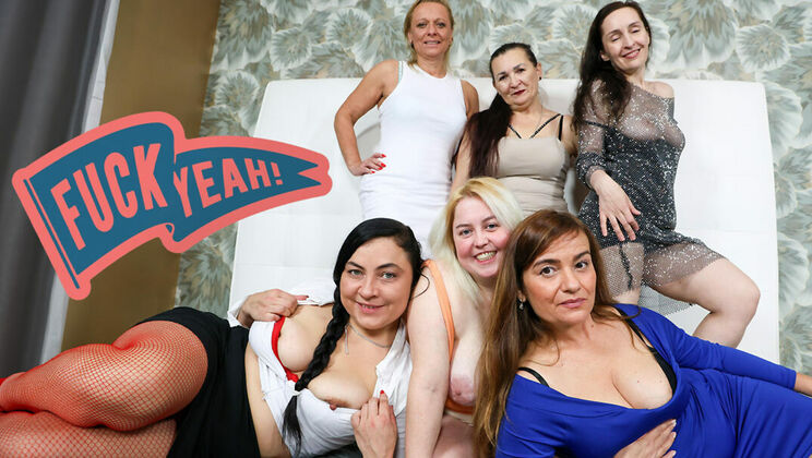 [Grandmams] - Granny's Day Out: Masturbation, Blowjobs, and Cumshots - Yvette Moore - Christina Santes - Vittoria Bad - Anna Versailles - Danny Fontana - Camila Love - Dianna Miller