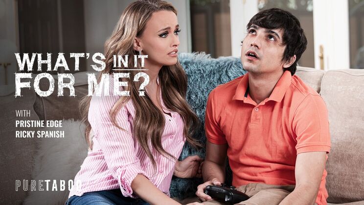 Blonde Teen and Latina MILF in a Titty Fuck Session