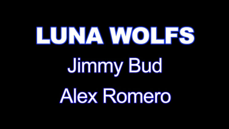 [ScenesXXXX] - Blonde Luna Wolfs Double Penetrated - Hardcore Anal & Blowjob - Luna Wolfs