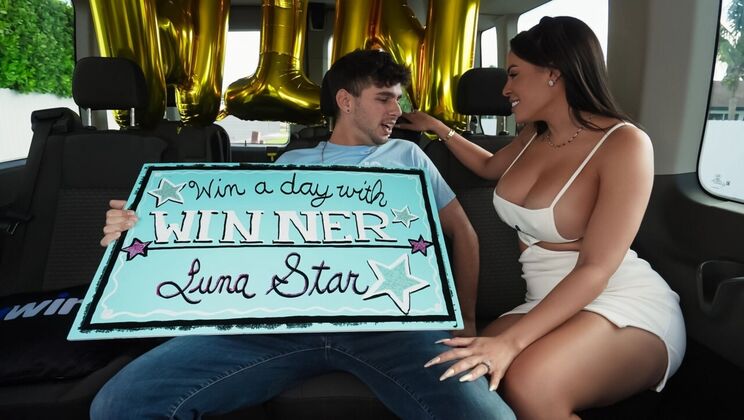 [RKPrime] - Mega Fan Wins Interracial Sex with Brunette Luna Star - Luna Star - Kai Jaxon - Dickdealer Don