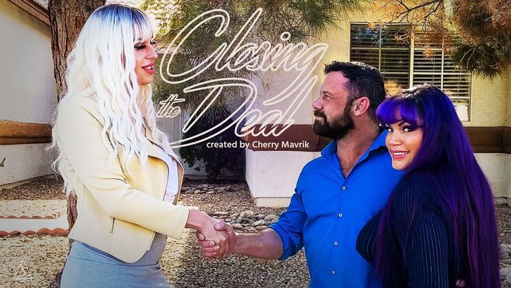 [ModelTime] - Blonde & Brunette Share Cock - Cum on Tits & Mouth - Sergeant Miles - Jasmeen LeFleur - Cherry Mavrik