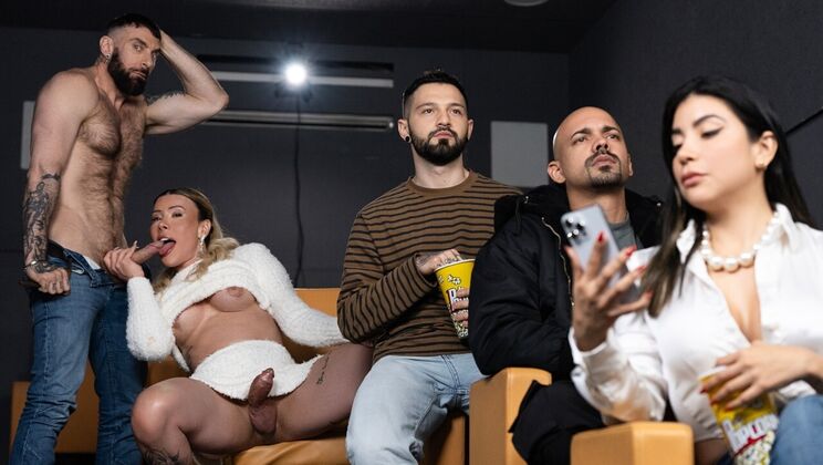 [TransAngels] - Latina Babe Gets Anal in High Heels - Scott Carter - Babi Honey