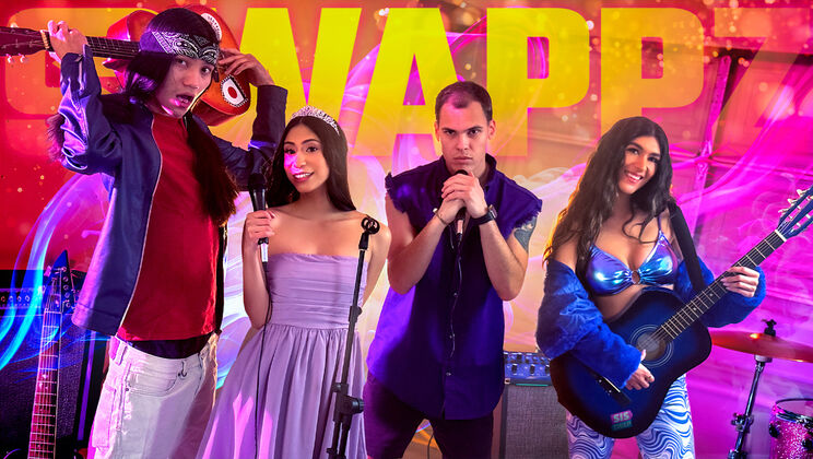 [SisSwap] - Aubry Babcock's Petite Pussy Licked - Donatello Devine - Aubry Babcock - Tony Sting - Sona Bella