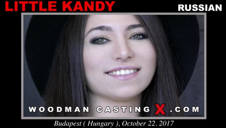 [WoodmanCasting] - Little Kandy moans during rough hotel sex - Little Kandy