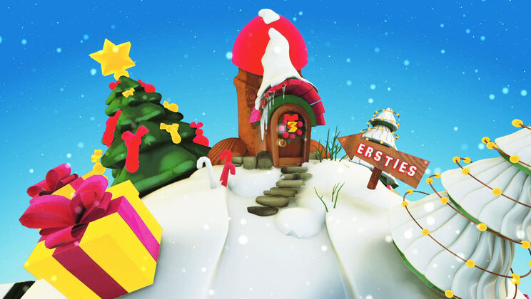 [Ersties] - Advent Calendar for Lesbians: Laney & Olive with Big Toys