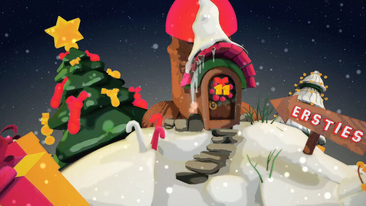 Xmas Calendar Eleven with Ersties