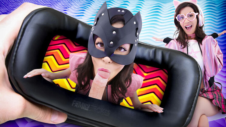 VR Fuck - Latina Brunette Takes Big Cock