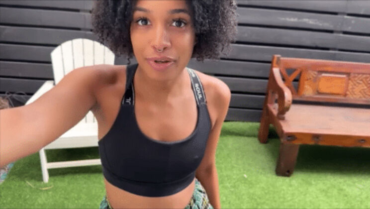 [PerfectGirlfriend] - 18-Year-Old Ebony's Secret POV Sex - Addis Fouché