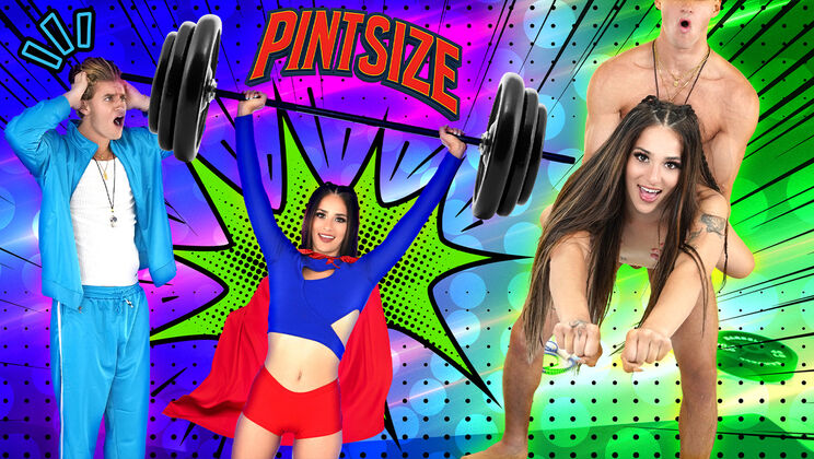 Soaked Panties and Big Dick Play for Skinny Latina