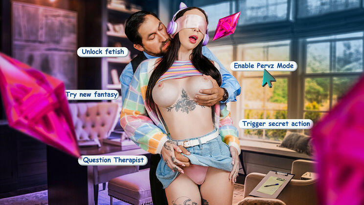 [PervTherapy] - Shy Girl Fucks Therapist IRL - Squirting Orgasm - Juan Largo - Indica Marie