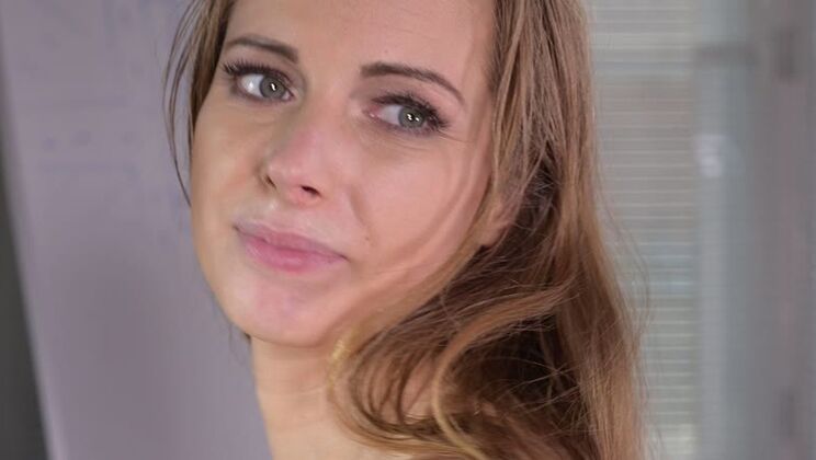 [PornWorld] - Leather and High Heels Kinuski Masturbates Her Smooth Pussy - Jay Snakes - Kinuski Kakku