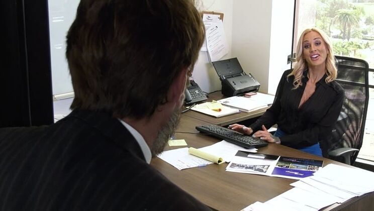 Indoor Fuck with Blonde Sarah Jessie and Steve Holmes