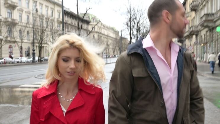 Jay Snakes fucks blonde Missy Luv's pussy hard with foot focus