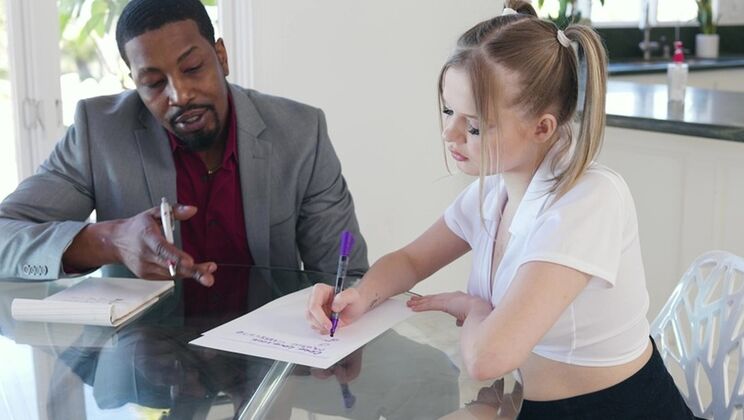 [PornWorld] - Beautiful Blonde Coco Lovelock in Interracial Couple Sex - Isiah Maxwell - Coco Lovelock