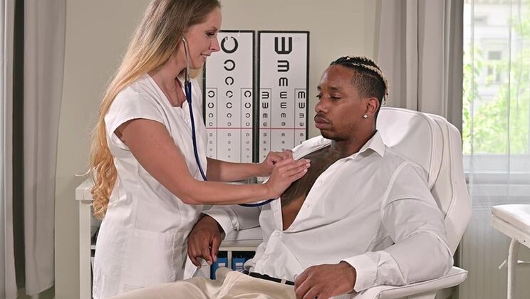 [PornWorld] - Hot Blonde Nurse Kinuski Fucks Two BBCs in Double Penetration DP Clinic Session - Jesus Reyes - Darrell Deeps - Kinuski Kakku