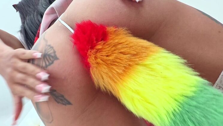 [LatinaGirlX] - Anal Whore Takes Piss in Ass During DAP