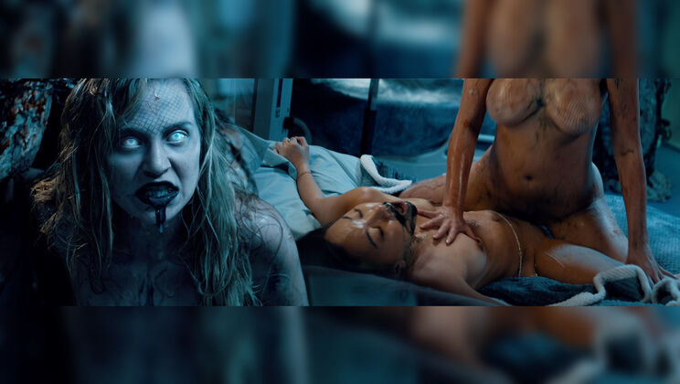 [Parasited] - Small Tits Asian Lesbian Scissoring Innocent Face - Blake Blossom - Kimmy Kim