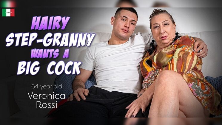 Older Lady Veronica Rossi Fucks Toy Boy Benny Banana Hardcore