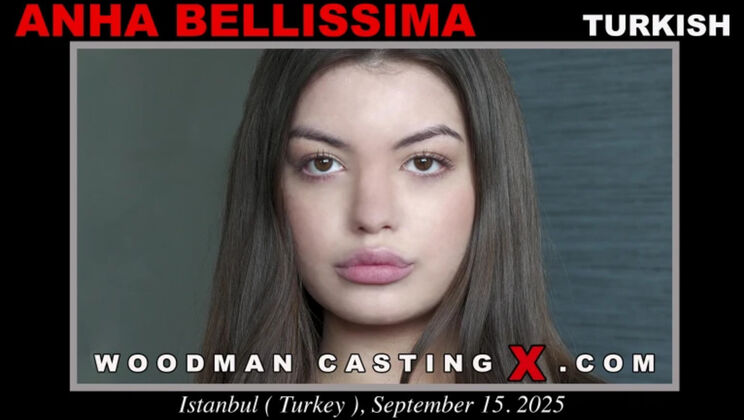 [WoodmanCasting] - Adorable Anha Bellissima Casting: Blowjob, Pussy Licking, & Gaping Anal - Anha Bellissima