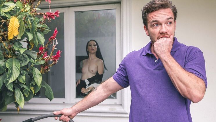 [DigitalPlayground] - Natural Tits Maid Reverse Cowgirl Sex - Kyle Mason - Bambi Black