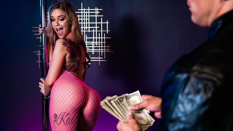 Seductive Striptease Leads to Wet Blowjob and Cowgirl Ride