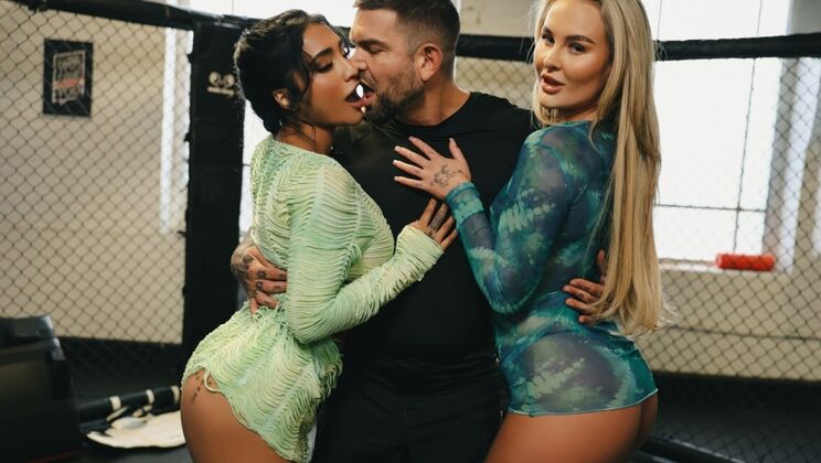 [DigitalPlayground] - Hardcore Sex: Deep Throat, Gagging & Spitting on Big Dick - Juan Lucho - Yasmina Khan - Ali Rose