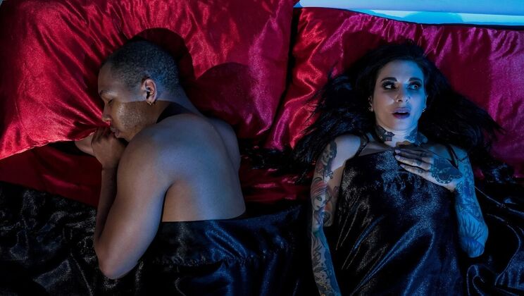 [DigitalPlayground] - Black male fucks white wife hard in multiple positions - Ricky Johnson - Joanna Angel