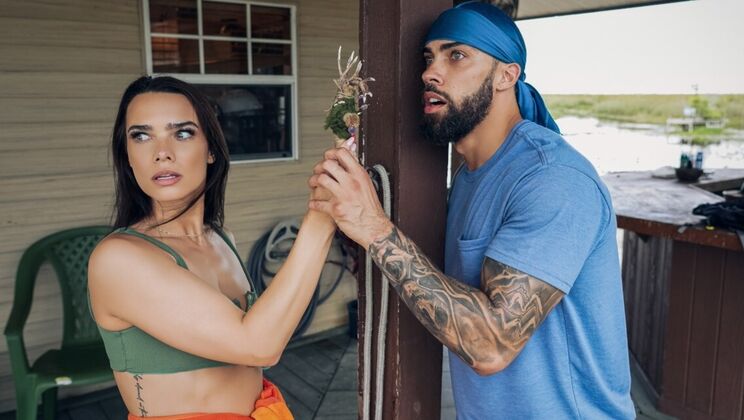 [DigitalPlayground] - Innie pussy cowgirl ride with natural tits close up - Lucy Foxx - James Angel - Ivy Ireland